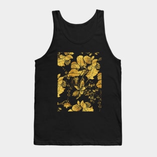 Gold Garden at Night Tank Top